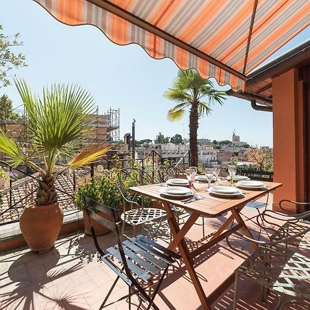 ローマThe Spanish Steps Grand Penthouseアパートメント エクステリア 写真