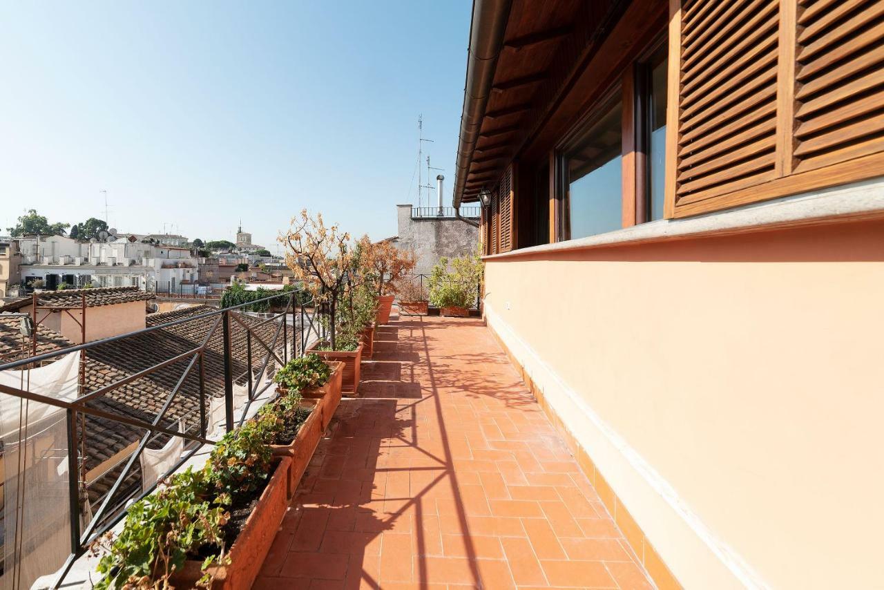 ローマThe Spanish Steps Grand Penthouseアパートメント エクステリア 写真